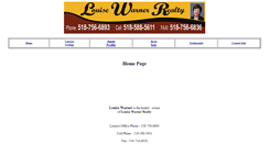 Desktop Screenshot of louisewarner.com